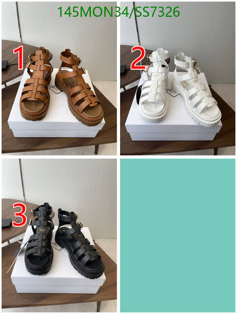 Prada-Women Shoes Code: SS7326 $: 145USD