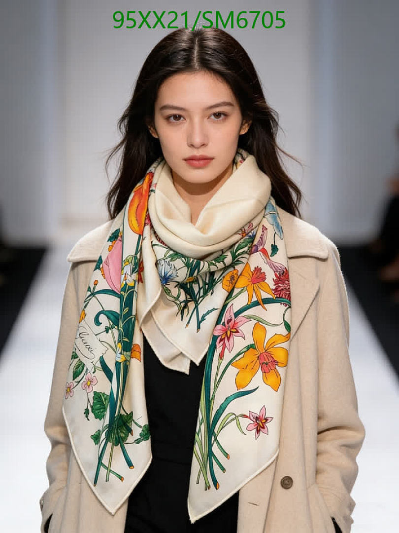 Gucci-Scarf Code: SM6705 $: 95USD