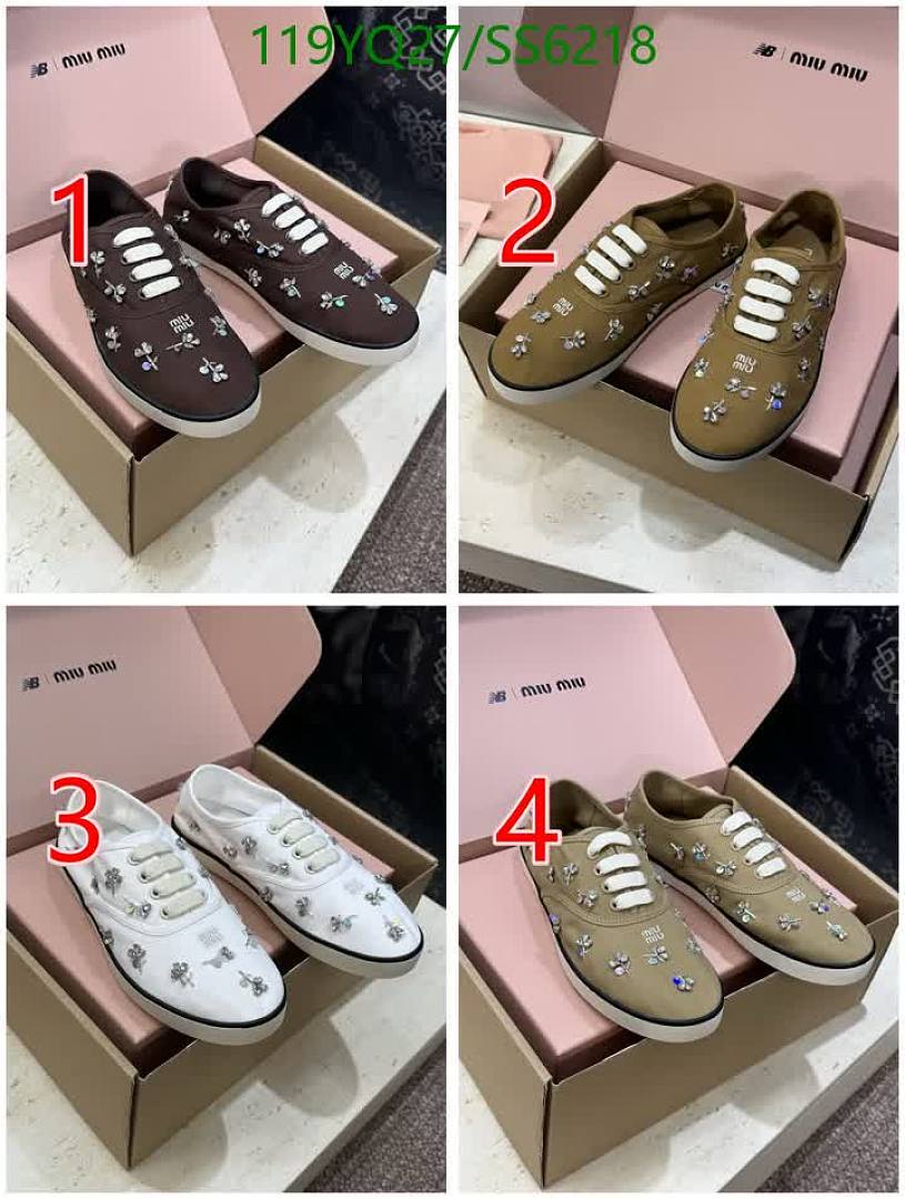 Miu Miu-Women Shoes Code: SS6218 $: 119USD