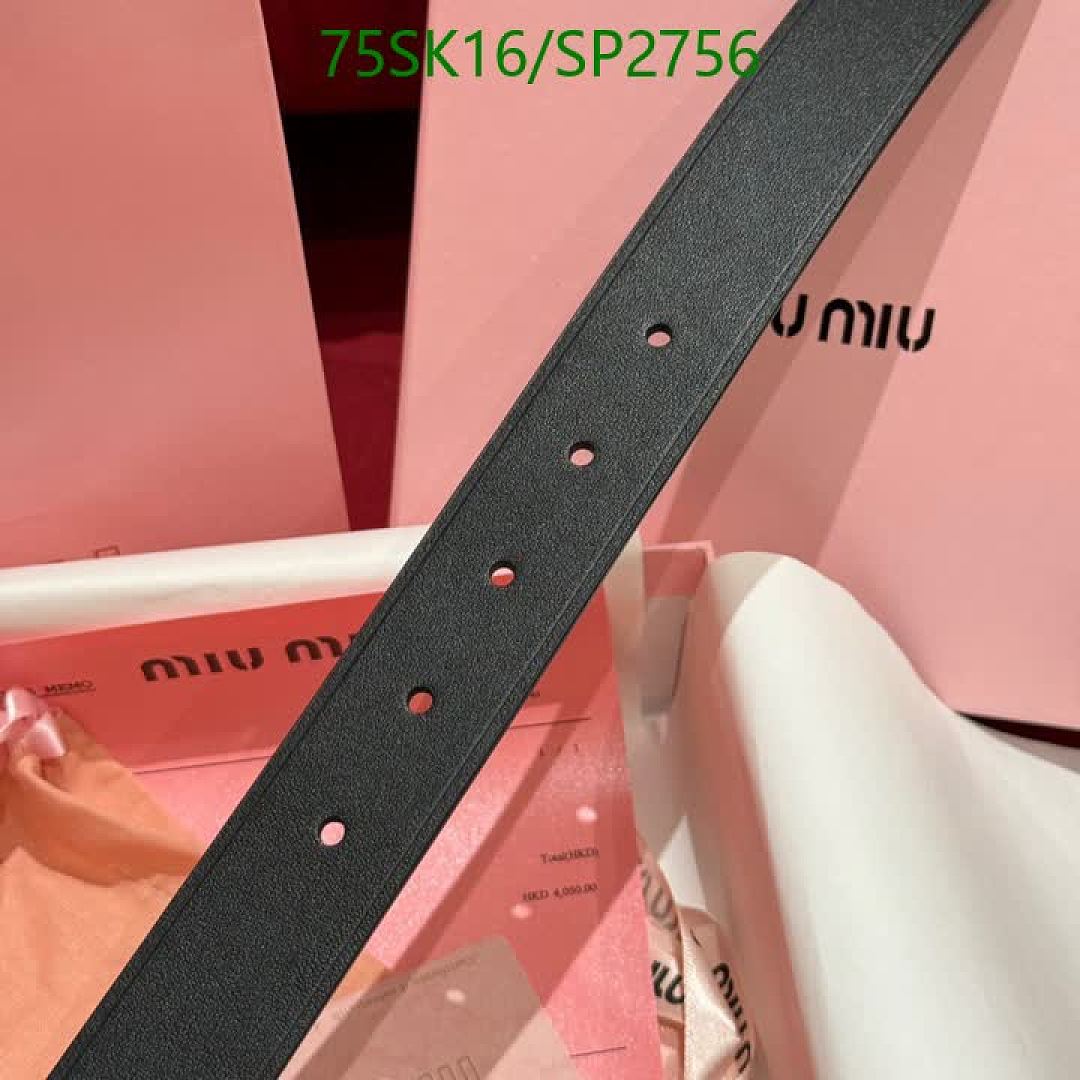 MIU MIU-Belts Code: SP2756 $: 75USD