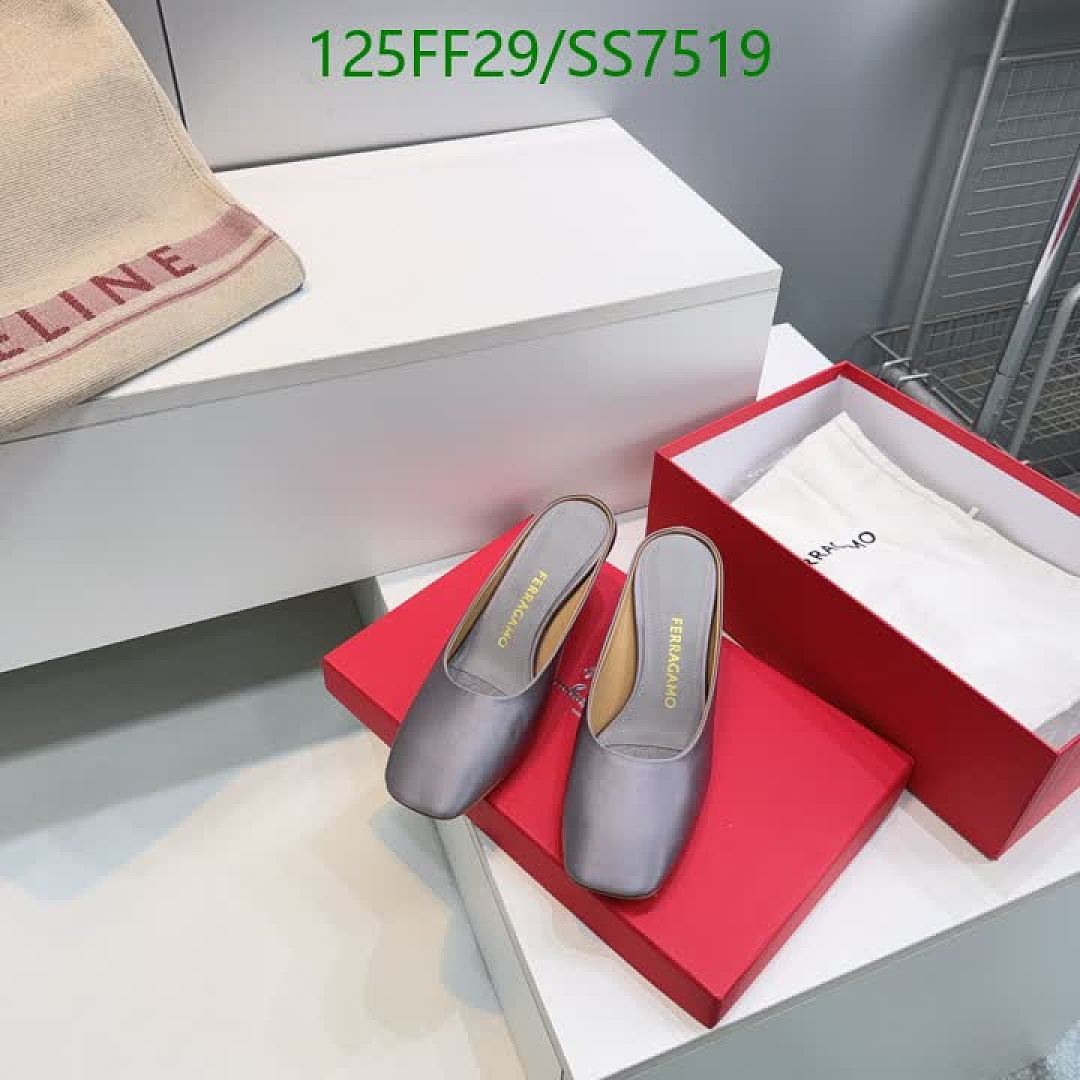 Ferragamo-Women Shoes Code: SS7519 $: 125USD