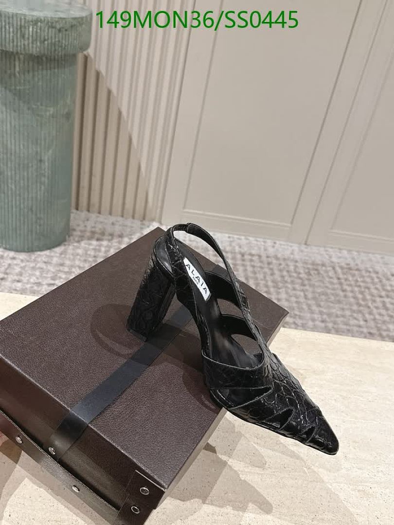 Alaia-Women Shoes Code: SS0445 $: 149USD