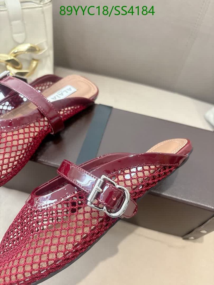 Alaia-Women Shoes Code: SS4184 $: 89USD
