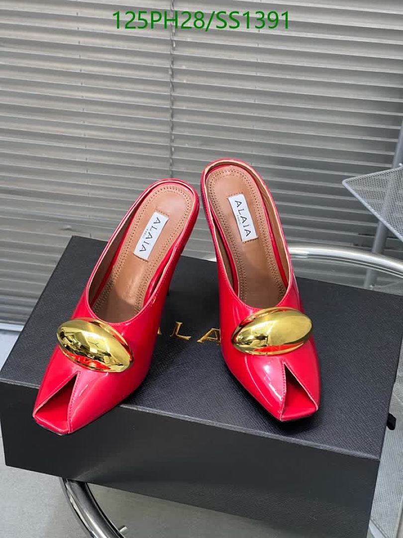 Alaia-Women Shoes Code: SS1391 $: 125USD