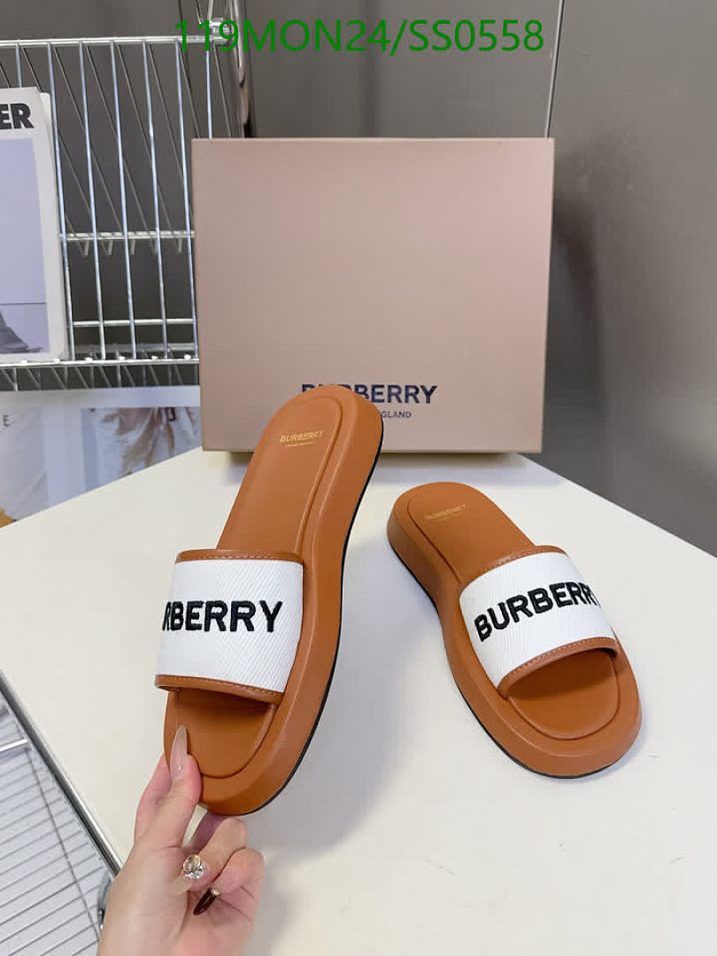 Burberry-Women Shoes Code: SS0558 $: 119USD