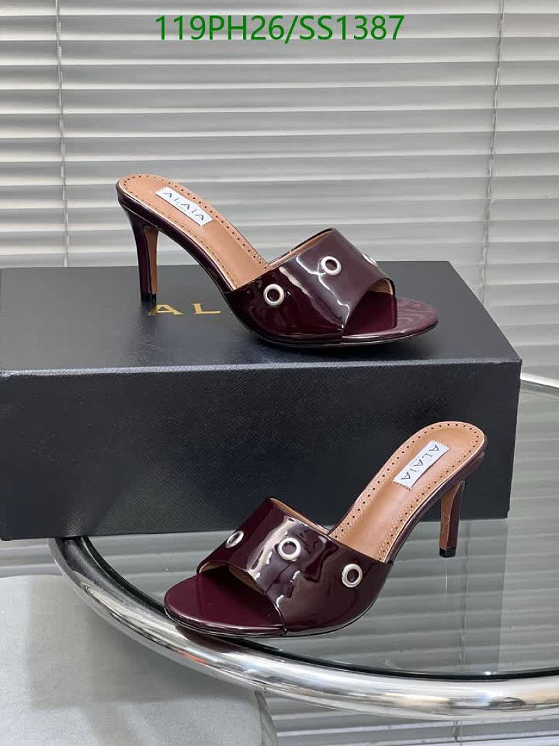 Alaia-Women Shoes Code: SS1387 $: 119USD