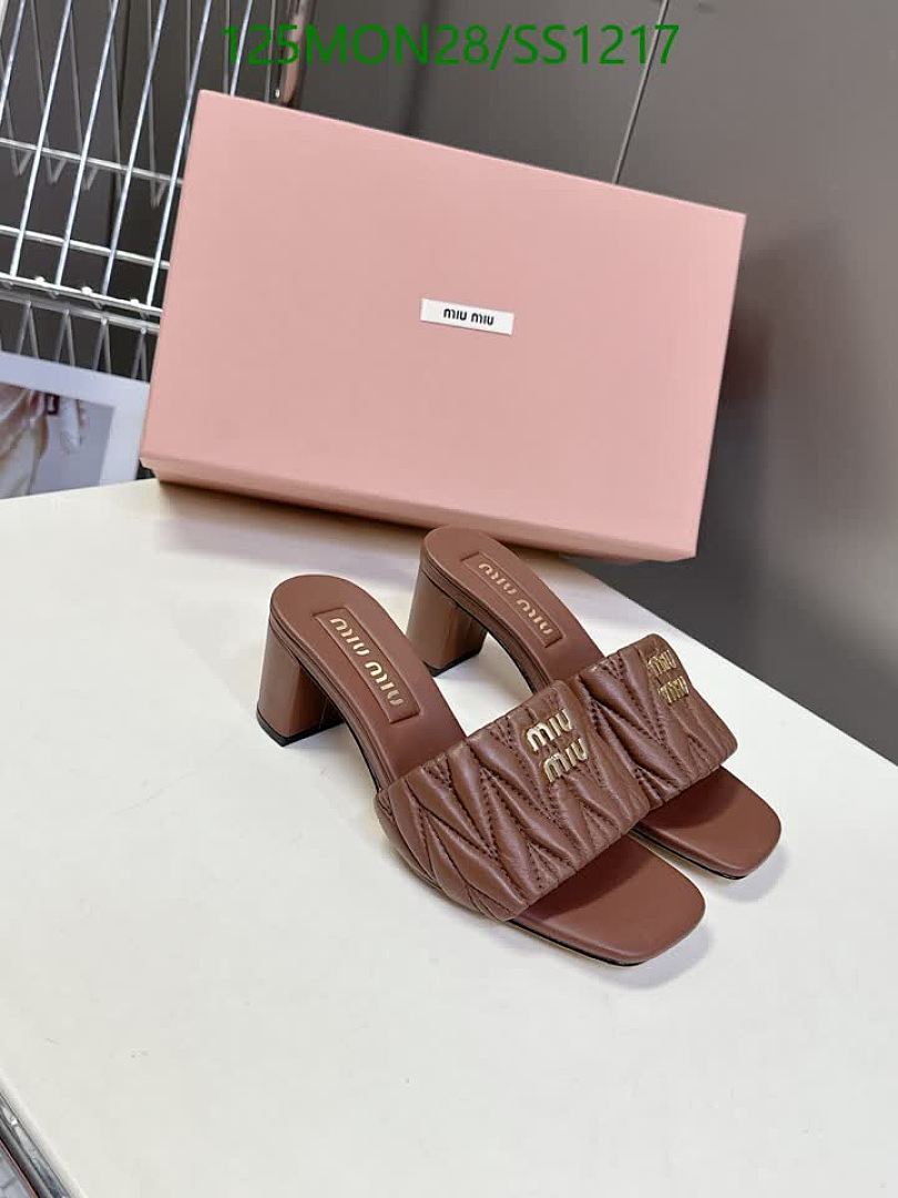 Miu Miu-Women Shoes Code: SS1217 $: 125USD