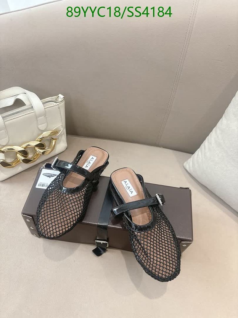 Alaia-Women Shoes Code: SS4184 $: 89USD