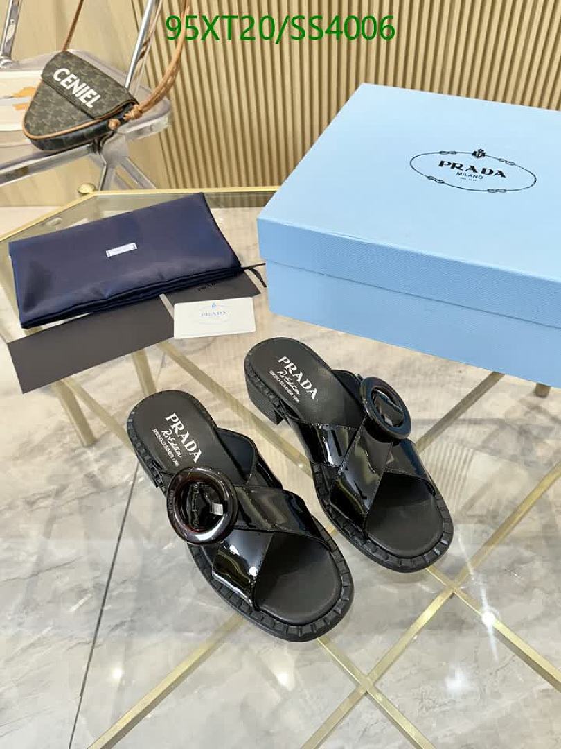 Prada-Women Shoes Code: SS4006 $: 95USD