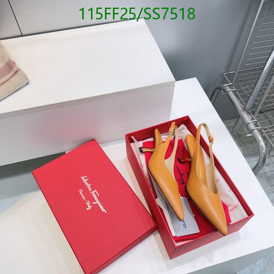Ferragamo-Women Shoes Code: SS7518 $: 115USD
