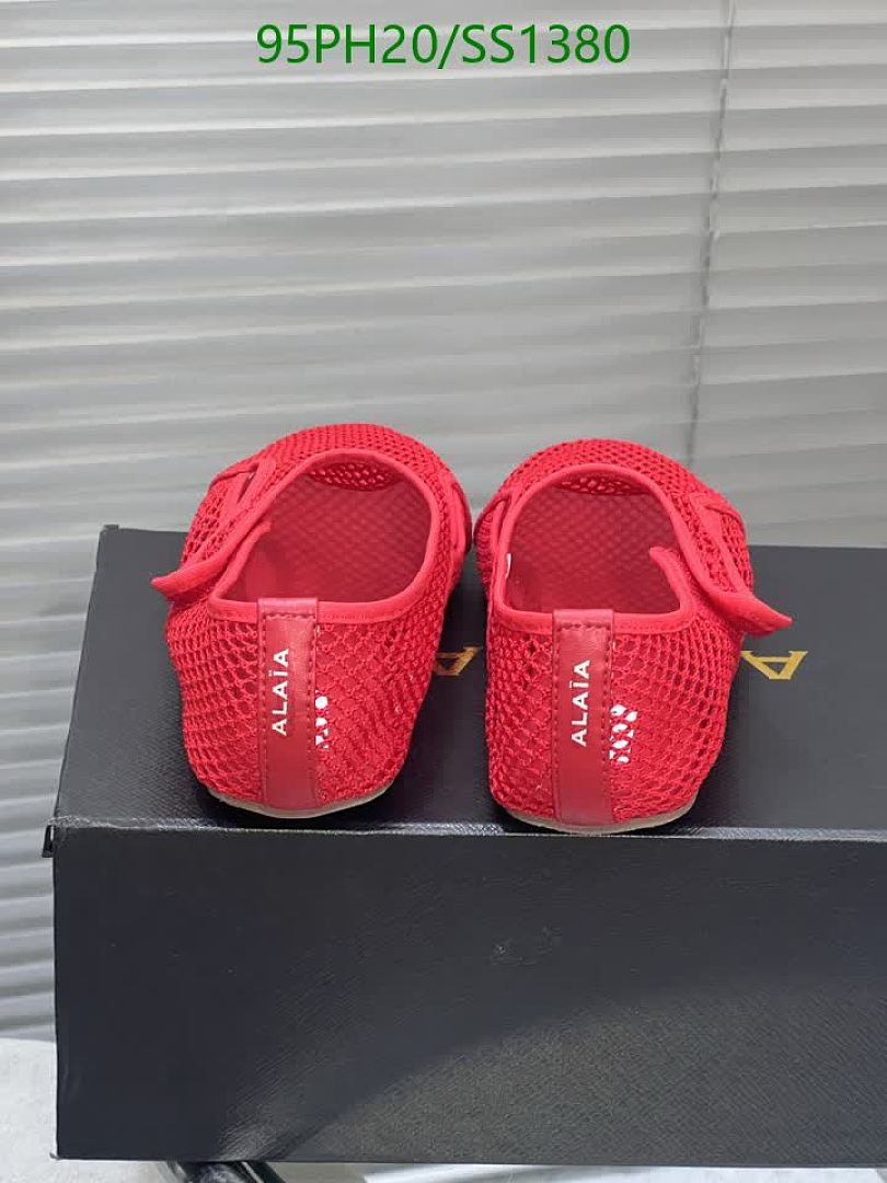 Alaia-Women Shoes Code: SS1380 $: 95USD
