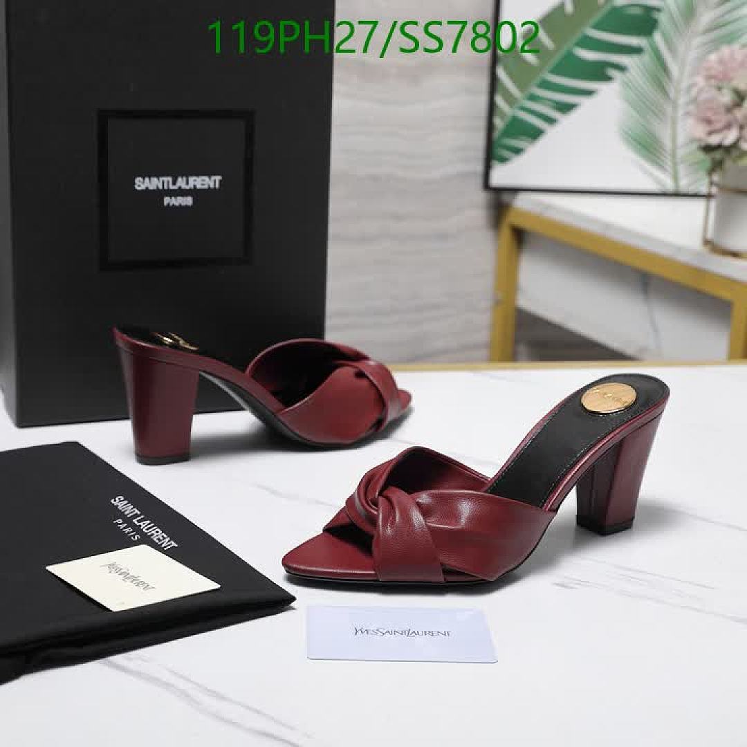 YSL-Women Shoes Code: SS7802 $: 119USD