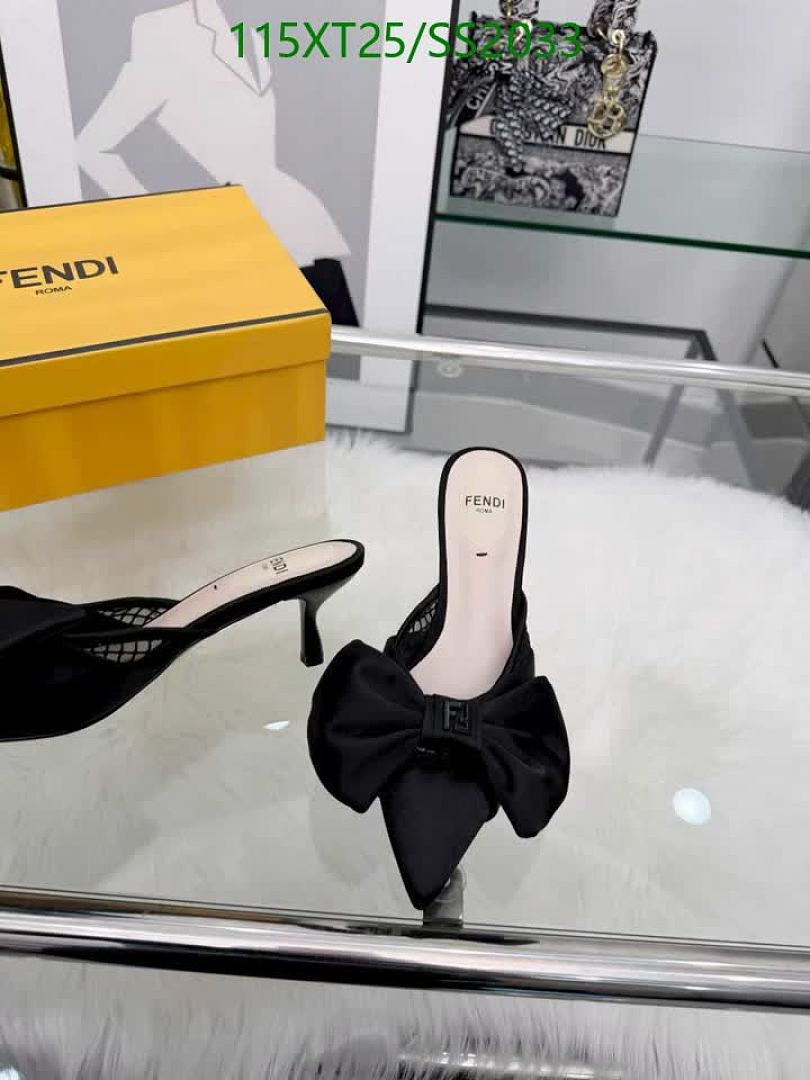 Fendi-Women Shoes Code: SS2033 $: 115USD