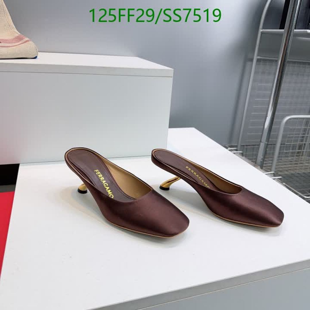 Ferragamo-Women Shoes Code: SS7519 $: 125USD