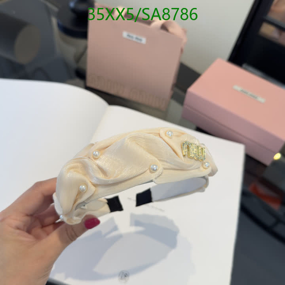 MIU MIU-Headband Code: SA8786 $: 35USD