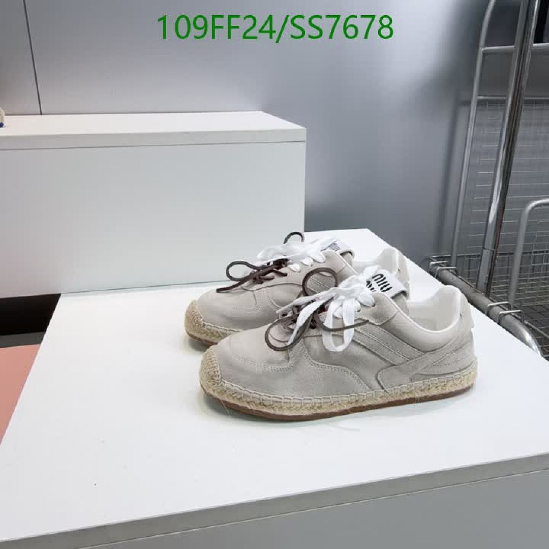 Miu Miu-Women Shoes Code: SS7678 $: 109USD