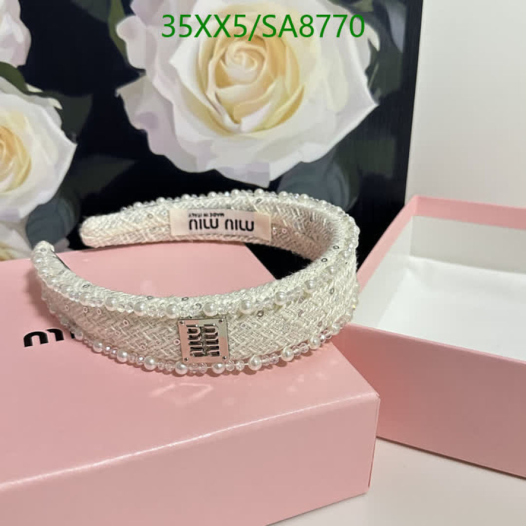 MIU MIU-Headband Code: SA8770 $: 35USD
