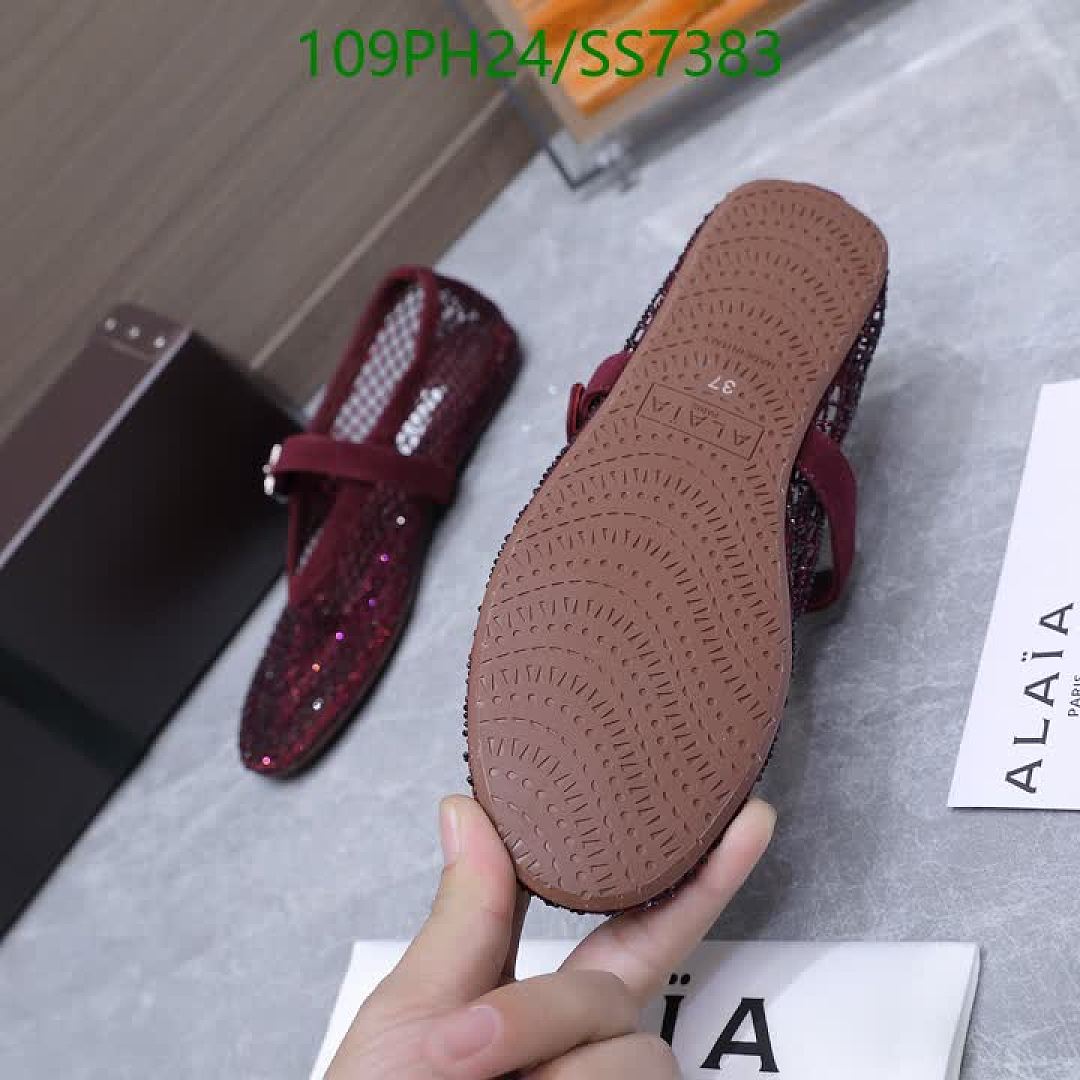 Alaia-Women Shoes Code: SS7383 $: 109USD