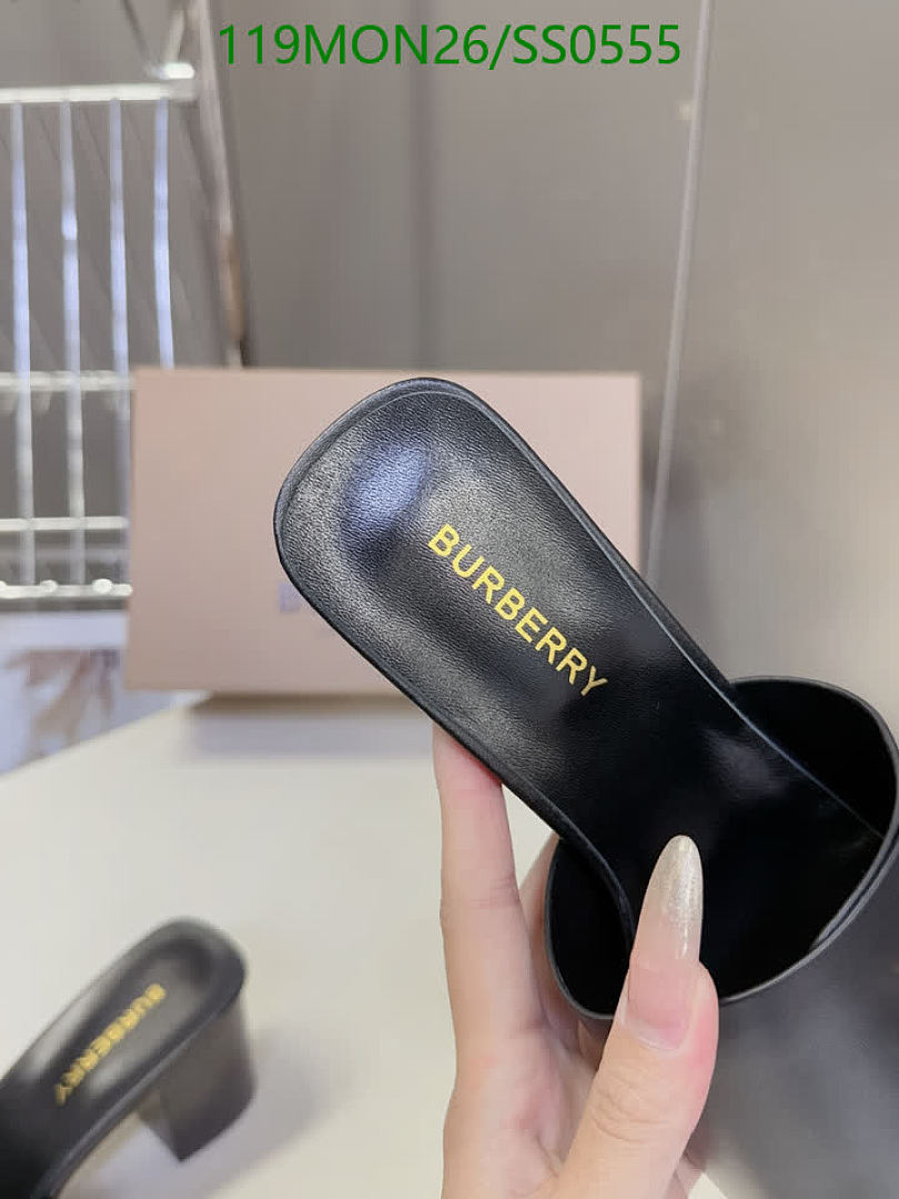 Burberry-Women Shoes Code: SS0555 $: 119USD