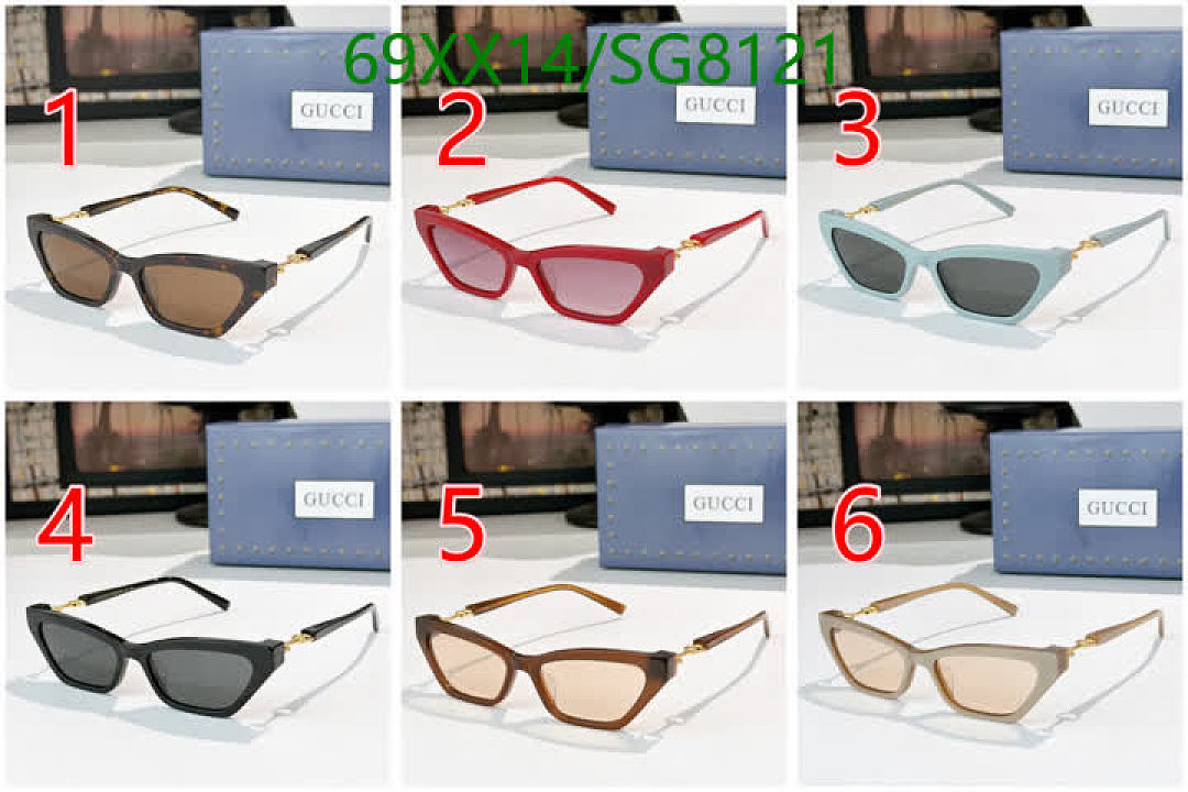 Gucci-Glasses Code: SG8121 $: 69USD