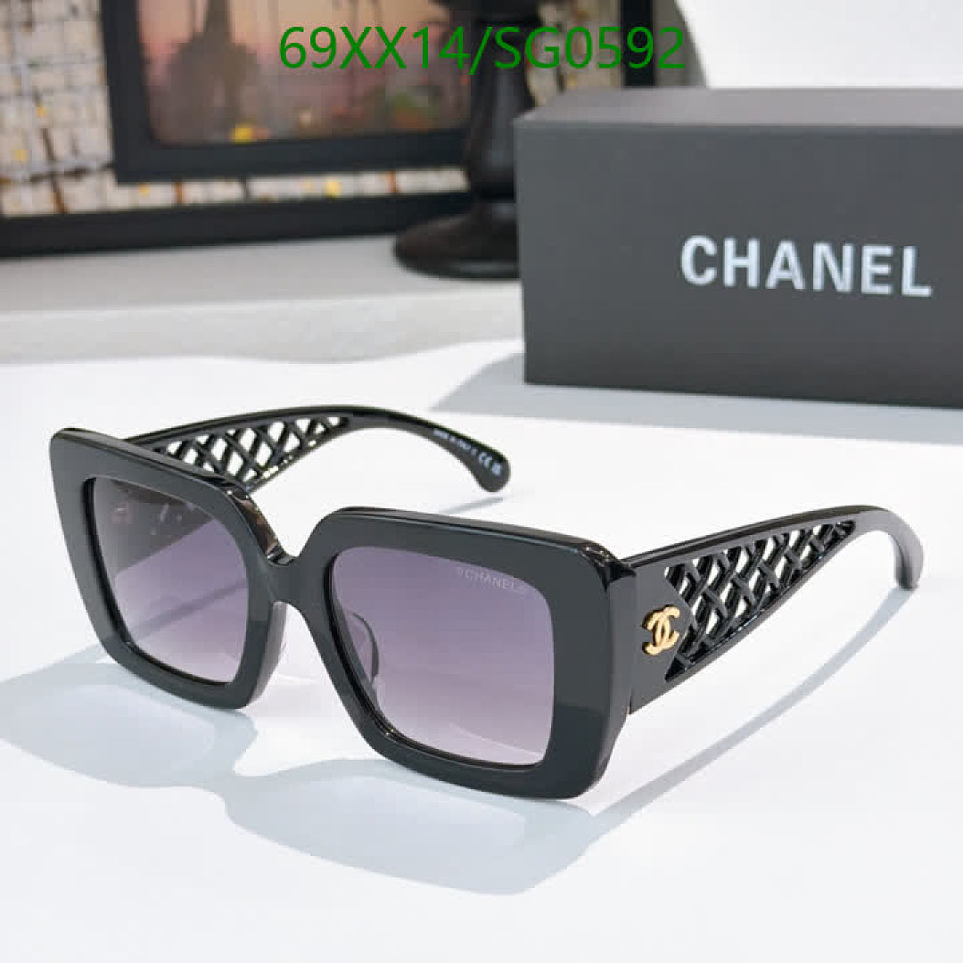 Chanel-Glasses Code: SG0592 $: 69USD