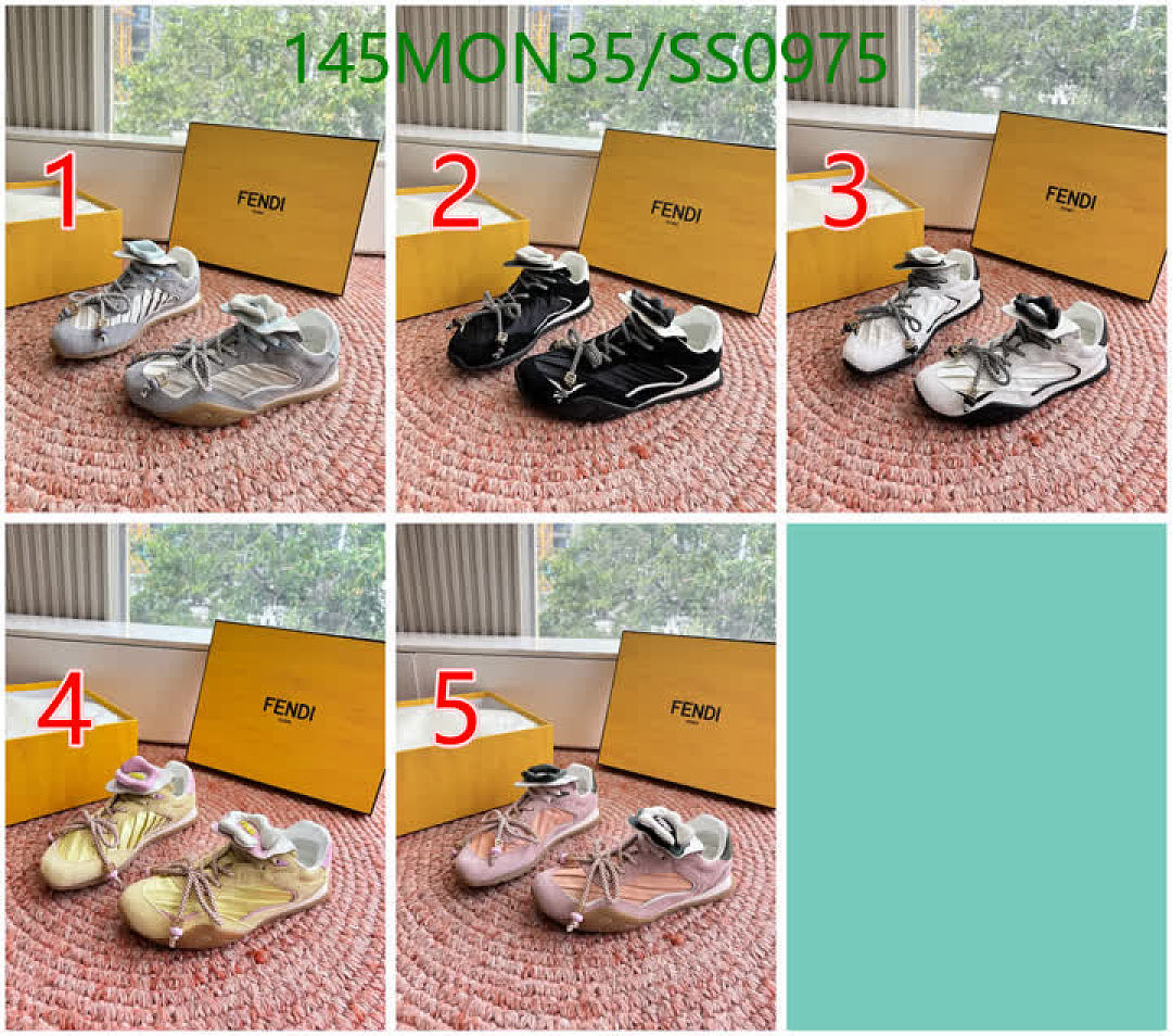 Fendi-Women Shoes Code: SS0975 $: 145USD