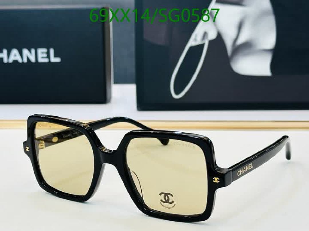 Chanel-Glasses Code: SG0587 $: 69USD