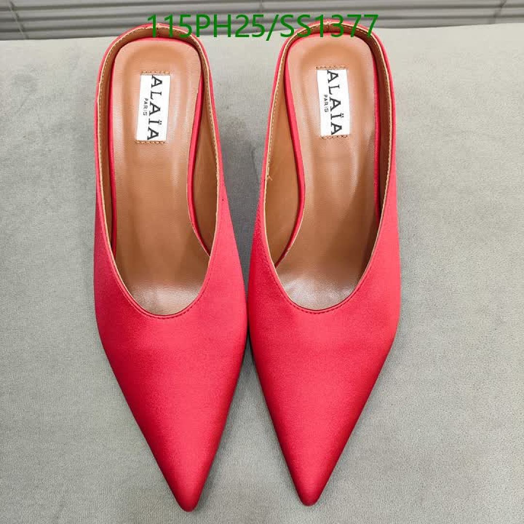 Alaia-Women Shoes Code: SS1377 $: 115USD