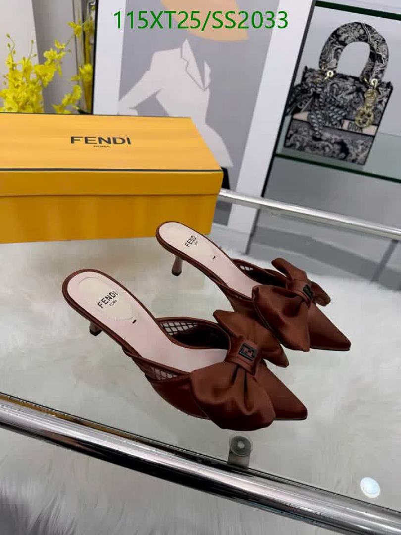 Fendi-Women Shoes Code: SS2033 $: 115USD