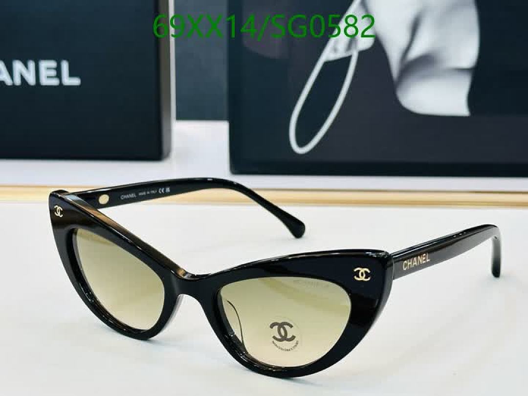 Chanel-Glasses Code: SG0582 $: 69USD