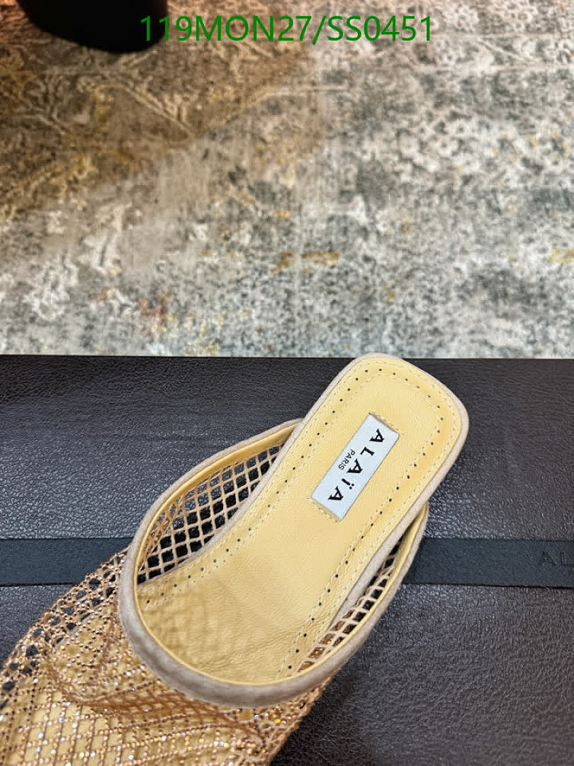 Alaia-Women Shoes Code: SS0451 $: 119USD