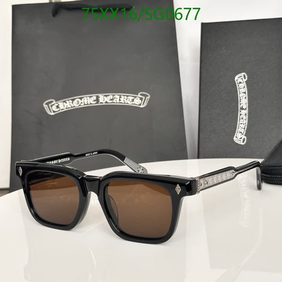 Chrome Hearts-Glasses Code: SG0677 $: 75USD