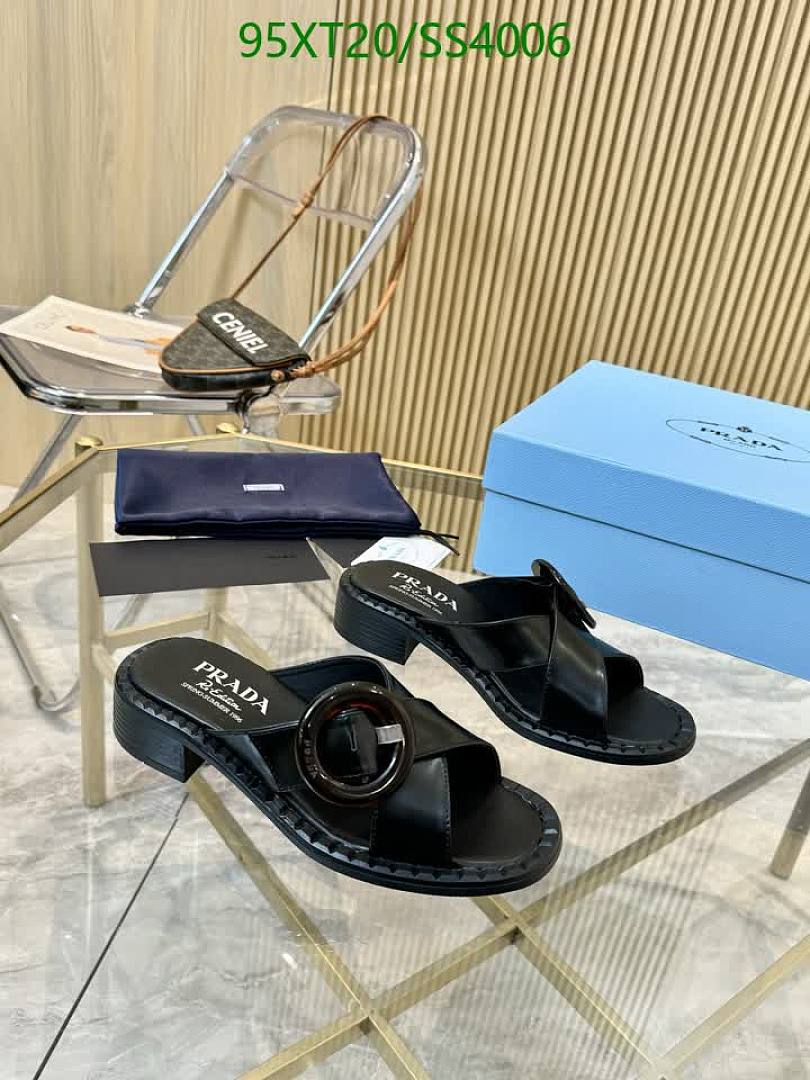 Prada-Women Shoes Code: SS4006 $: 95USD