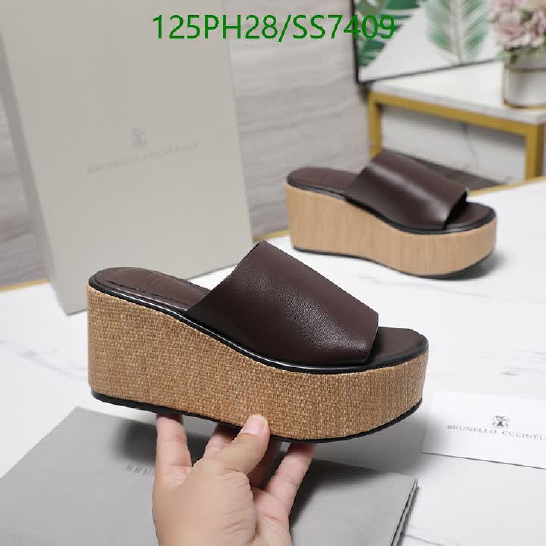 Brunello Cucinelli-Women Shoes Code: SS7409 $: 125USD