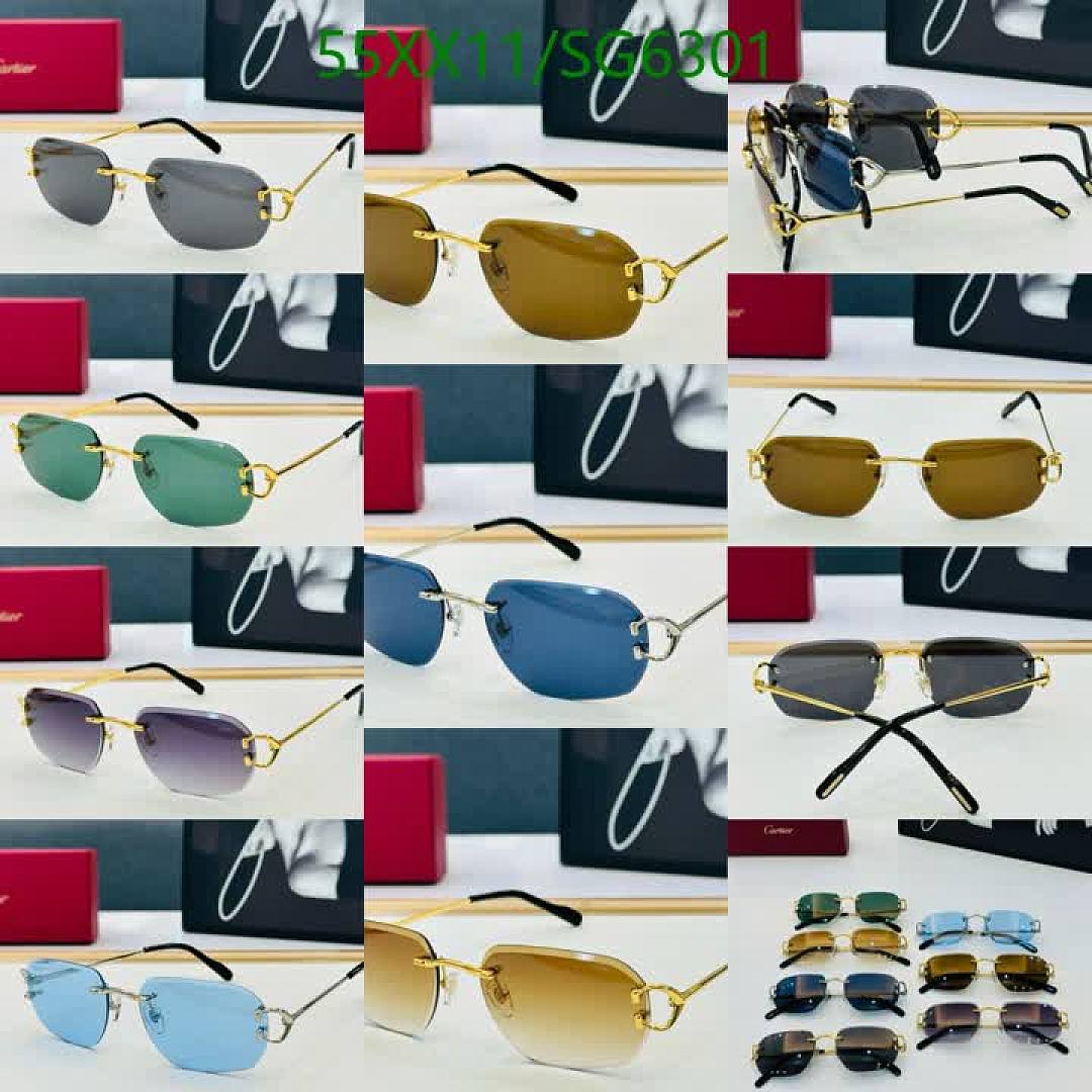 Cartier-Glasses Code: SG6301 $: 55USD