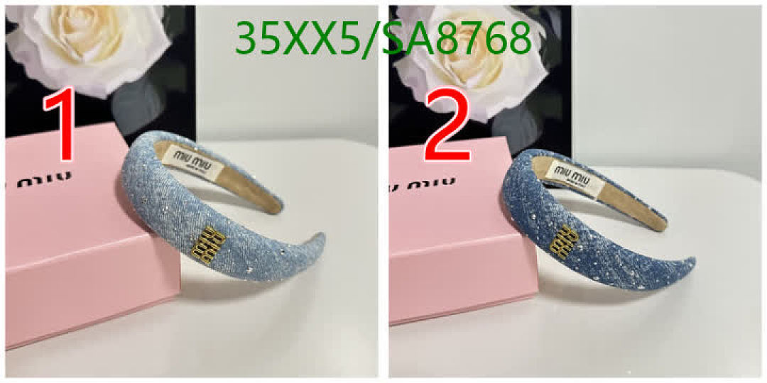 MIU MIU-Headband Code: SA8768 $: 35USD
