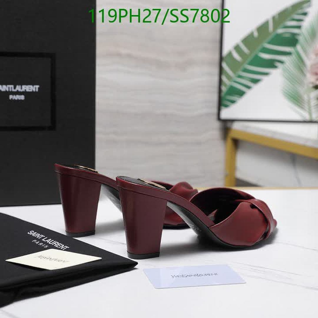 YSL-Women Shoes Code: SS7802 $: 119USD