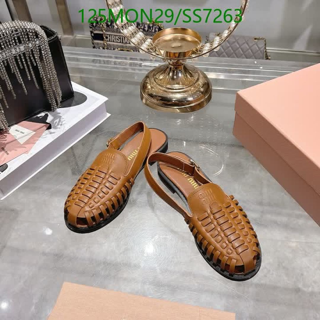 Miu Miu-Women Shoes Code: SS7263 $: 125USD