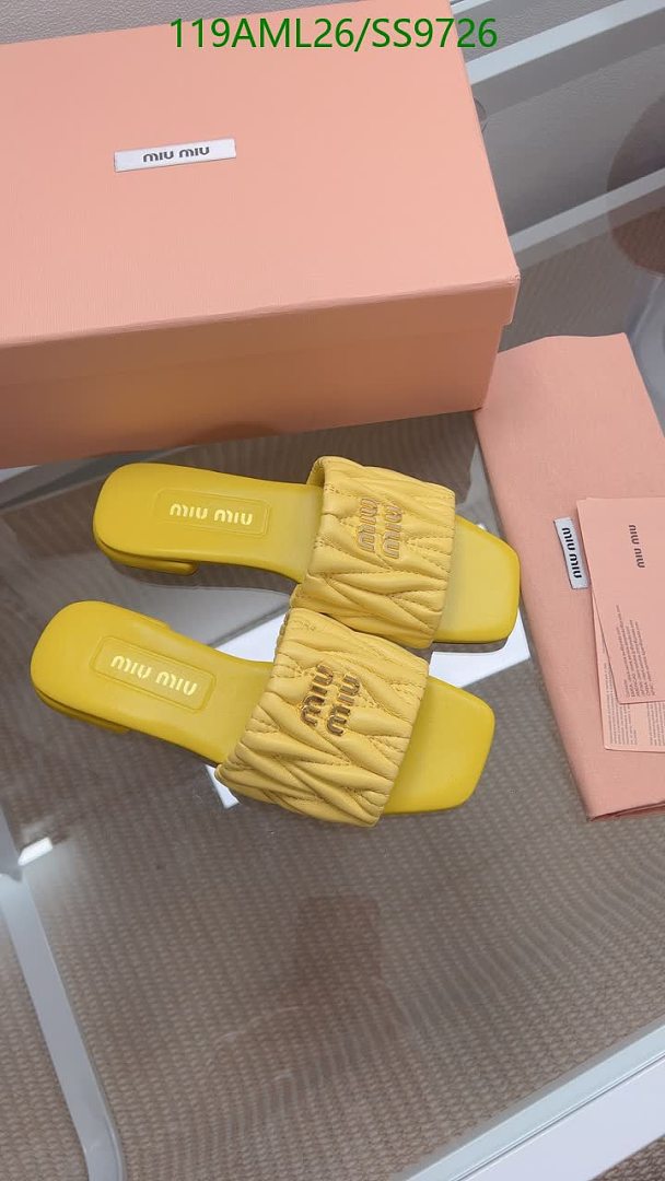 Miu Miu-Women Shoes Code: SS9726 $: 119USD