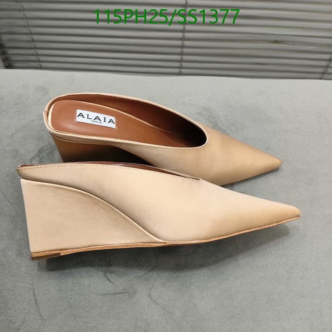 Alaia-Women Shoes Code: SS1377 $: 115USD