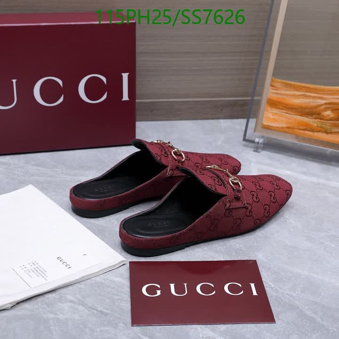 Gucci-Women Shoes Code: SS7626 $: 115USD