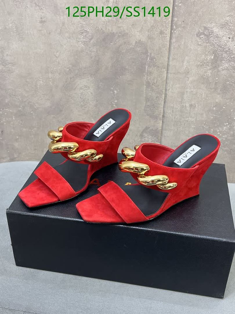 Alaia-Women Shoes Code: SS1419 $: 125USD