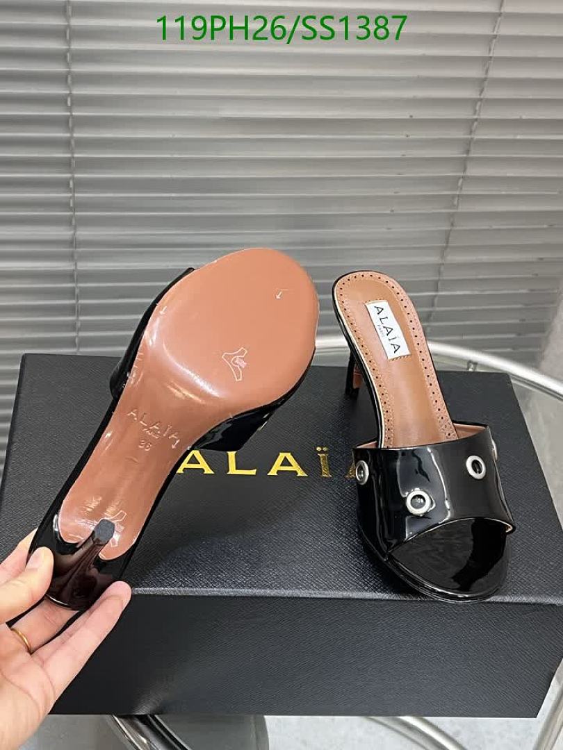 Alaia-Women Shoes Code: SS1387 $: 119USD