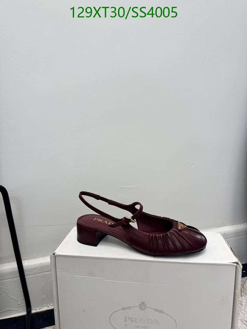 Prada-Women Shoes Code: SS4005 $: 129USD