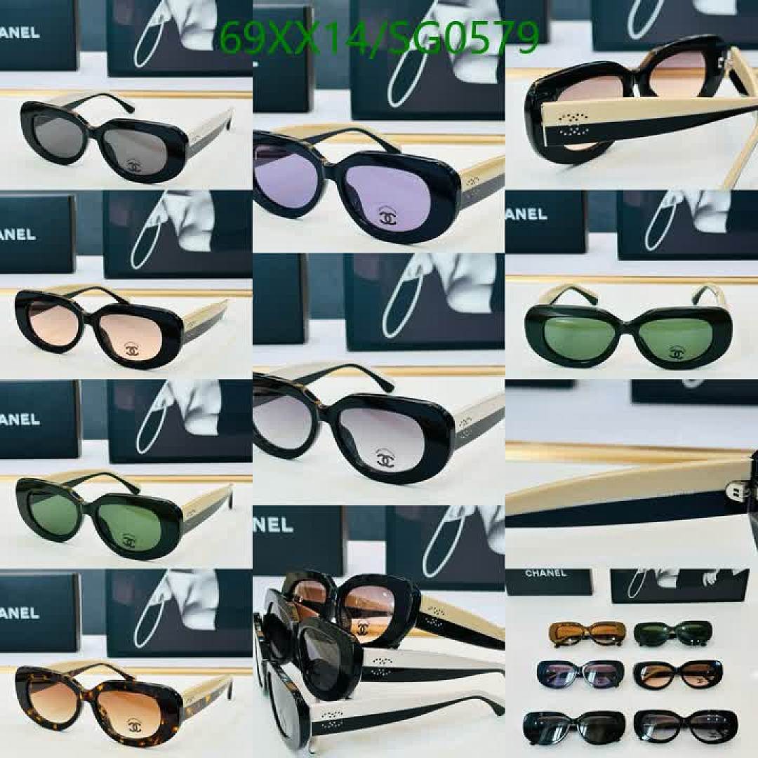 Chanel-Glasses Code: SG0579 $: 69USD