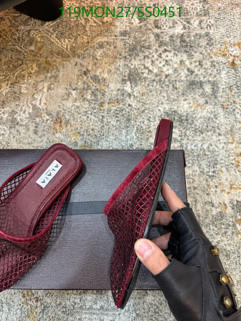 Alaia-Women Shoes Code: SS0451 $: 119USD
