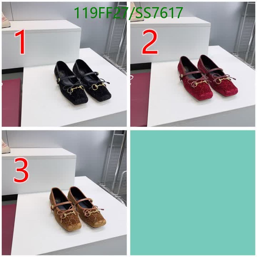 Gucci-Women Shoes Code: SS7617 $: 119USD
