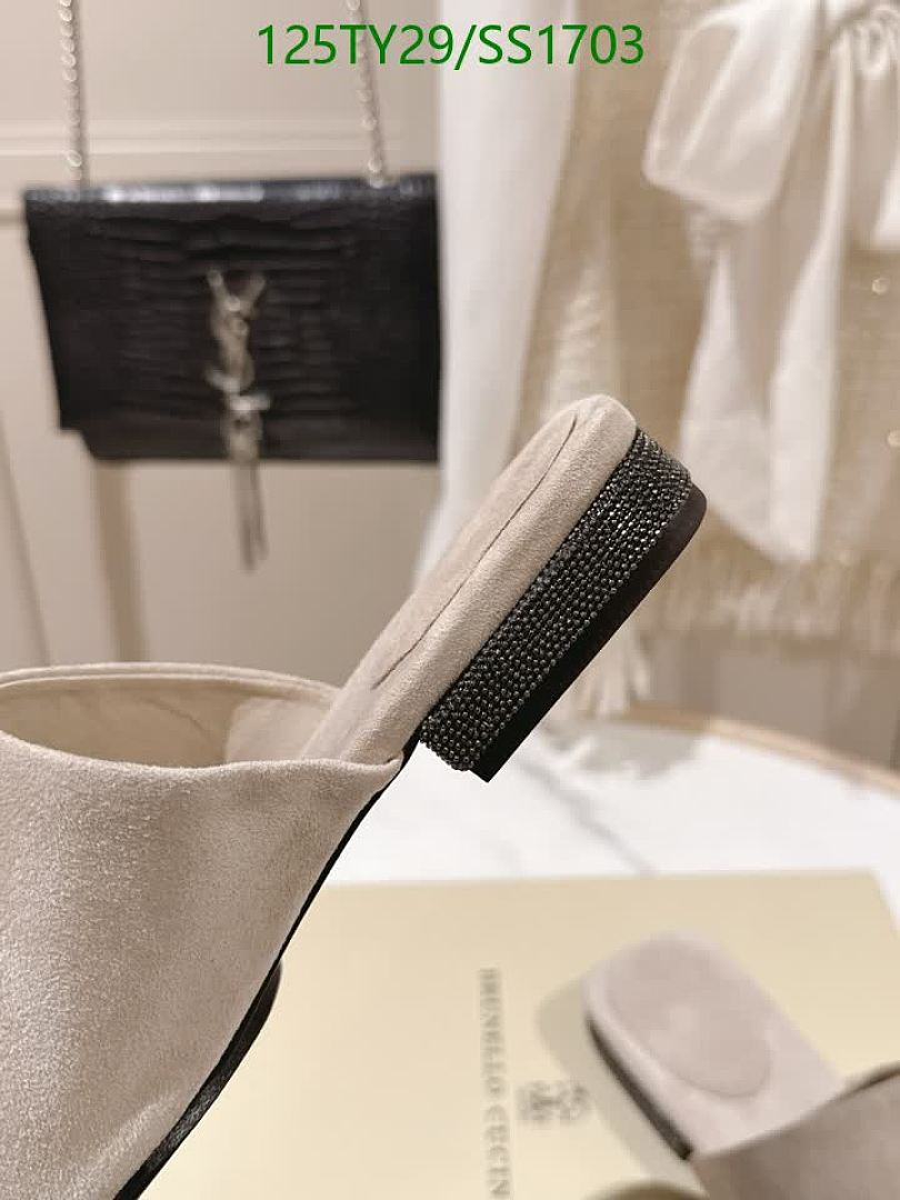 Brunello Cucinelli-Women Shoes Code: SS1703 $: 125USD
