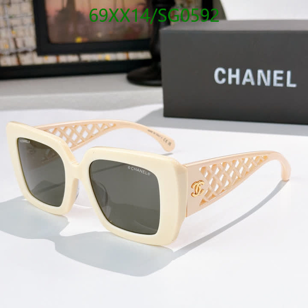 Chanel-Glasses Code: SG0592 $: 69USD