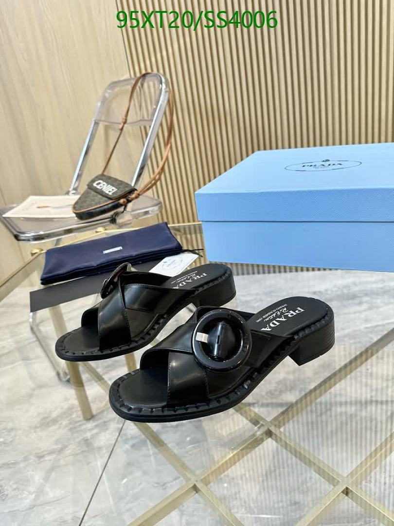 Prada-Women Shoes Code: SS4006 $: 95USD